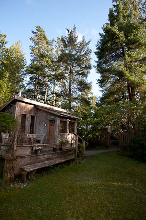 Tofino Accommodation - Garden Cottage